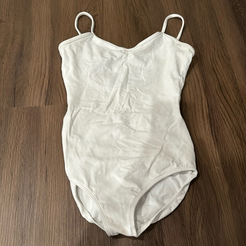 White Dance Leotard